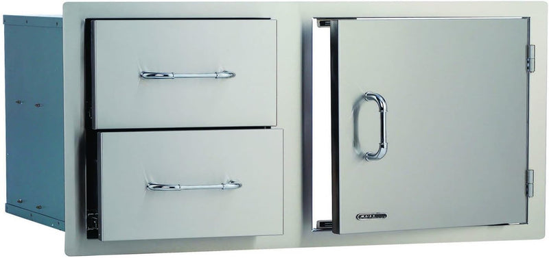Bull Outdoor Products 38 Inch Door/Drawer Combo, 38", Stainless Steel