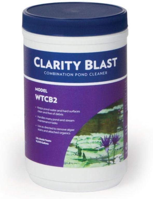 Atlantic Water Gardens Clarity Blast WTCB2/ WTCB6 Combination Pond Cleaner, 2 lb