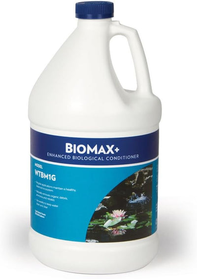 Atlantic Water Gardens Biomax+ WTBM1G Enhanced Biological Conditioner, 1 gal, clear