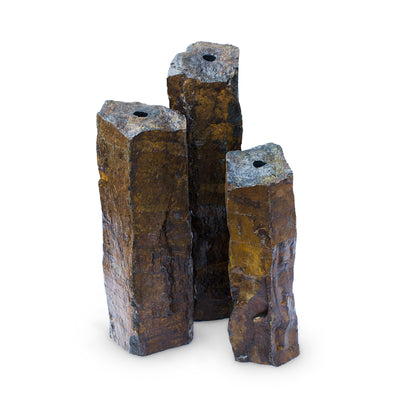 Aquascape - 58062 - Natural Mongolian Basalt Columns Set of 3