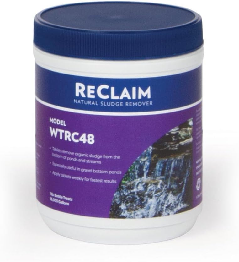Reclaim WTRC48 Natural Sludge Remover, 48-1/2oz Tablets