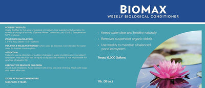 Atlantic Water Gardens 5BM1 WTBM1 Weekly Biological Conditioner, 1 lb. Dry Bacteria