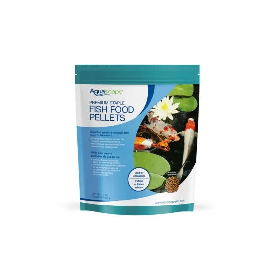 Aquascape - 98867 - Premium Staple Fish Food Pellets - 1.1 lb