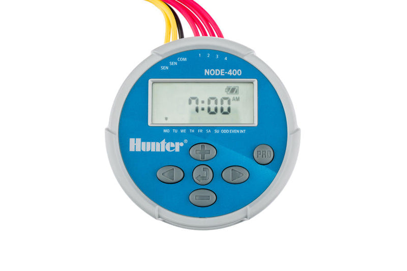 Hunter Industries - NODE-400 - Battery Operated Station Controller, 4-Station
