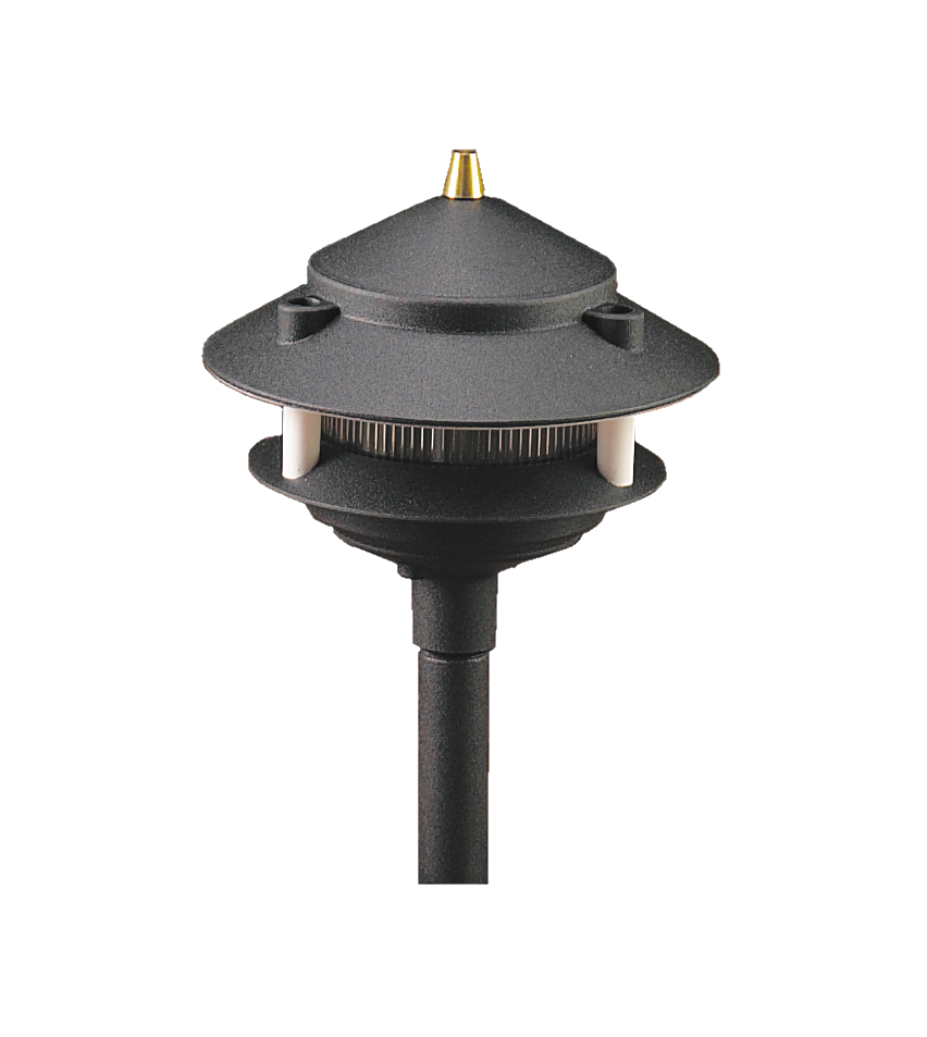 Vista Outdoor Lighting PR6216BNL Small Path Light, Black, Fixtu