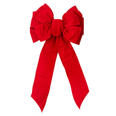 36 inch wide Giant Structural Red Bow [2043-250-60] - $120.00