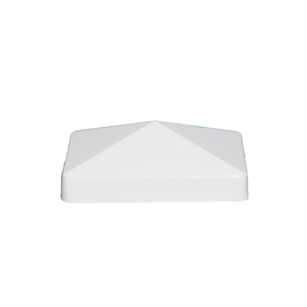 Classy Caps PF744/PF755 Pyramid PVC Post Cap- Pack of 2, x and  Yard Outlet